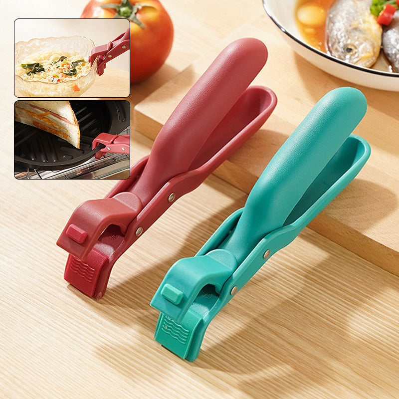 Multi-Purpose Anti-Scald Bowl Holder Clip for Kitchen