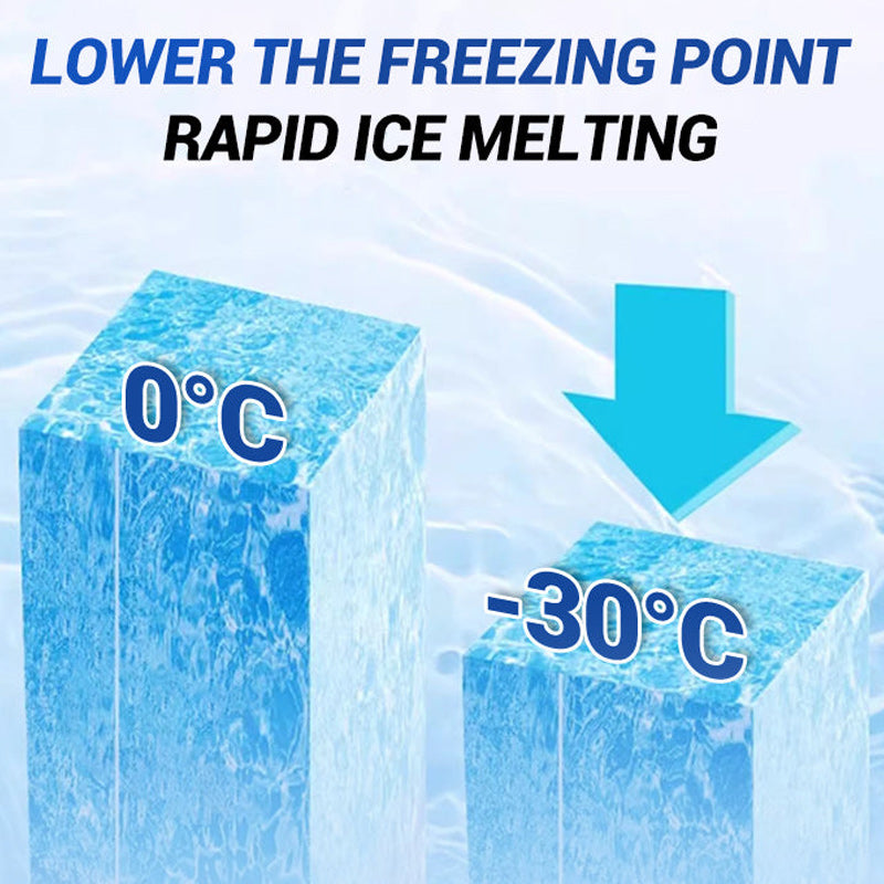 Refrigerator defrost and de-icer